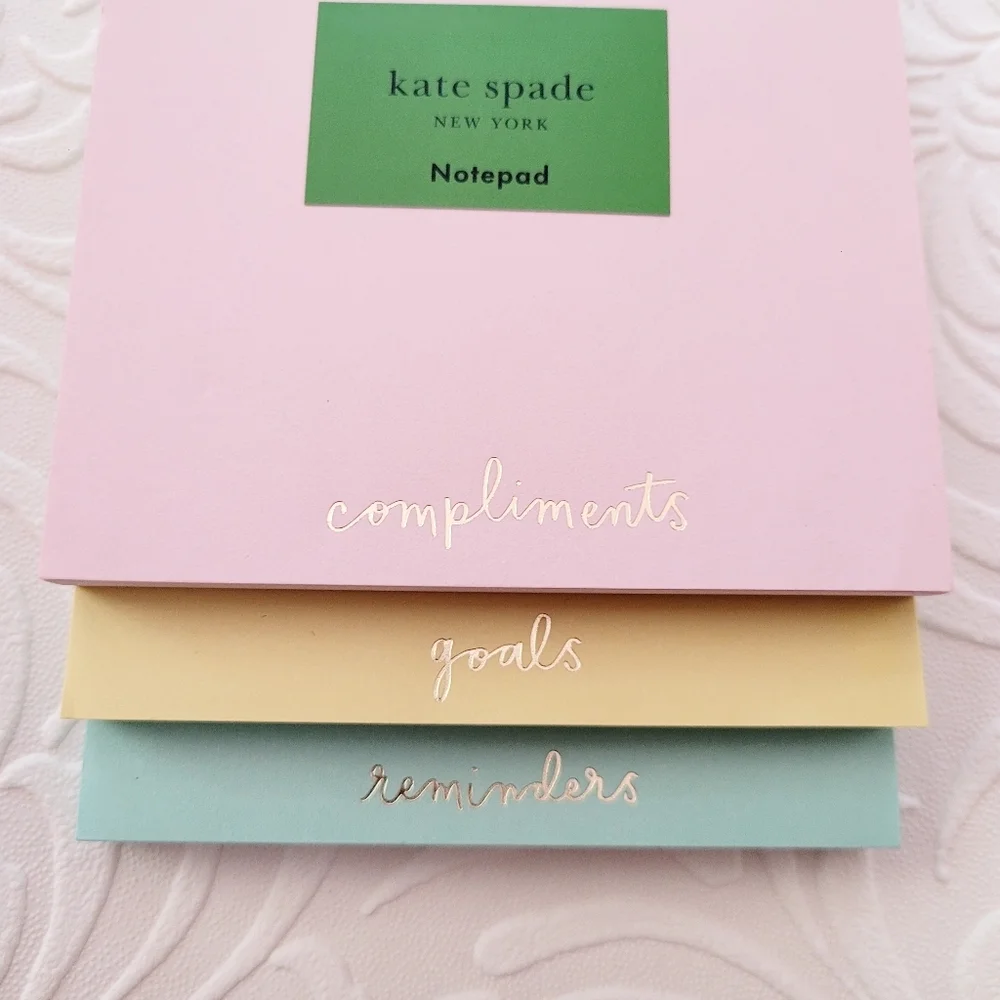 kate spade Notepad